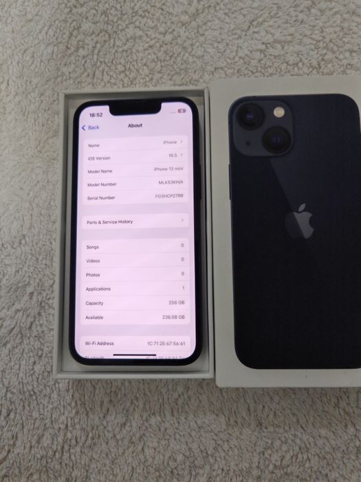 IPhone 13 mini  256GB IDEAL Dual sim