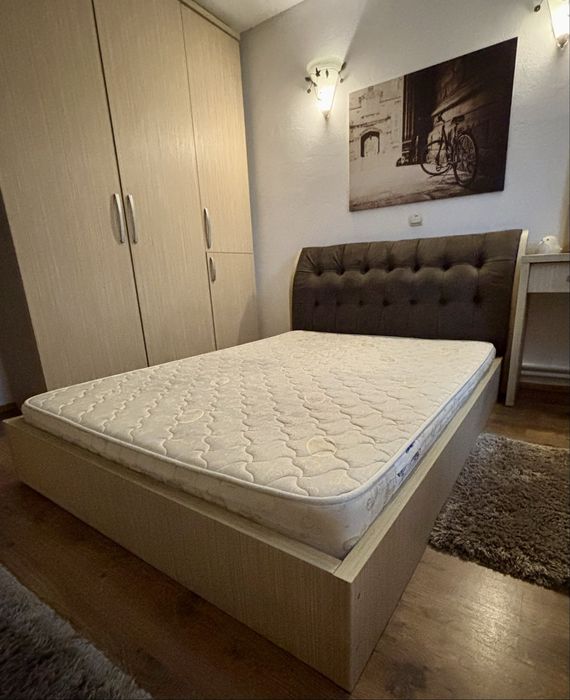 Vand pat dublu + saltea inclusa
