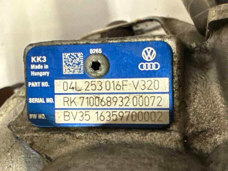 Turbina 04L253016F Skoda Superb III / Passat B8 1.6 TDI DCZ DCX