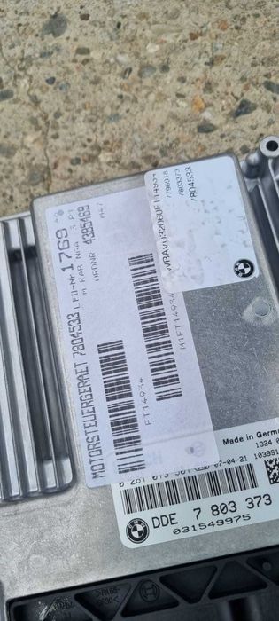 Kit pornire calculator ecu BMW seria 3 E90 E91 automata 7803373 M47