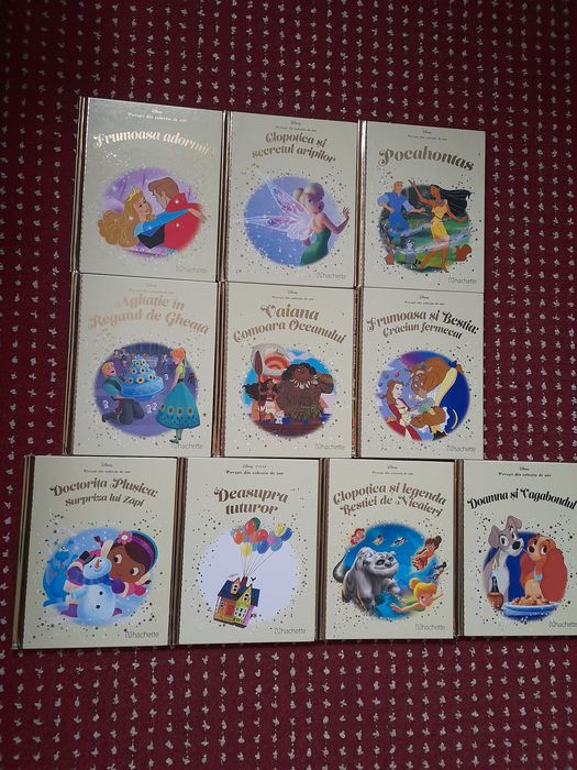 Carti Colecția Disney aurie 10buc pentru fetițe