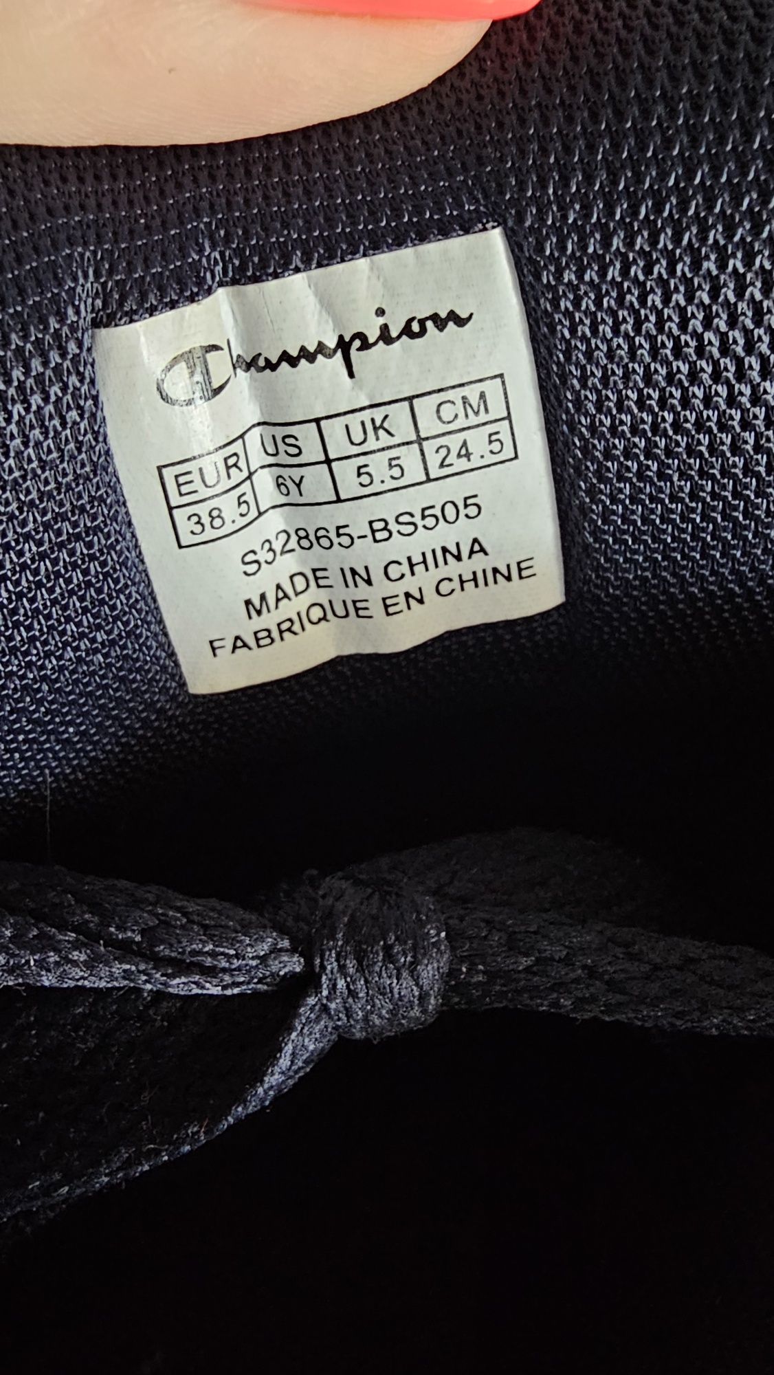 Маратонки champion 38номер