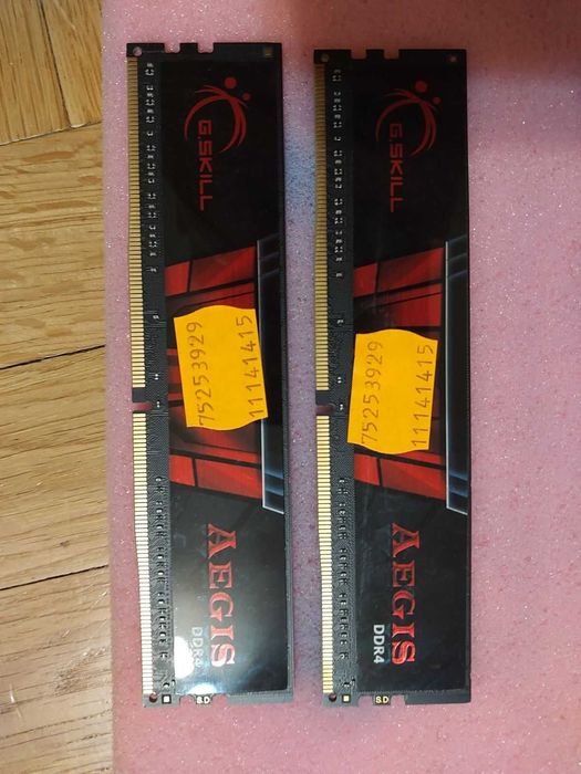 16GB DDR4 G.Skill Aegis, 3000Mhz, CL16