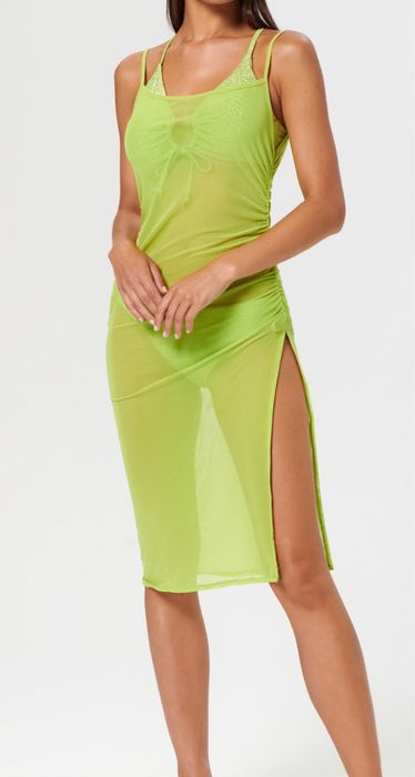 Set costum de baie și rochie plajă