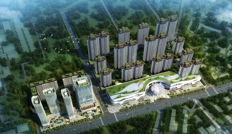 Hight Town city 17 этаж + 18 этаж терасса 140 кв