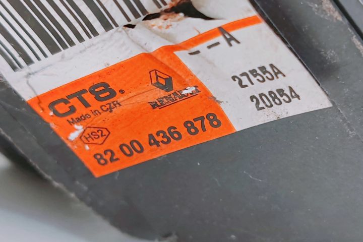 Pedala acceleratie 8200436878 Mercedes-Benz Citan W415 seria