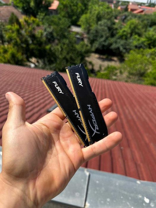 KIT Memorii RAM HyperX Fury KIT OF 2 (2 x4GB), DDR3, 1,5V