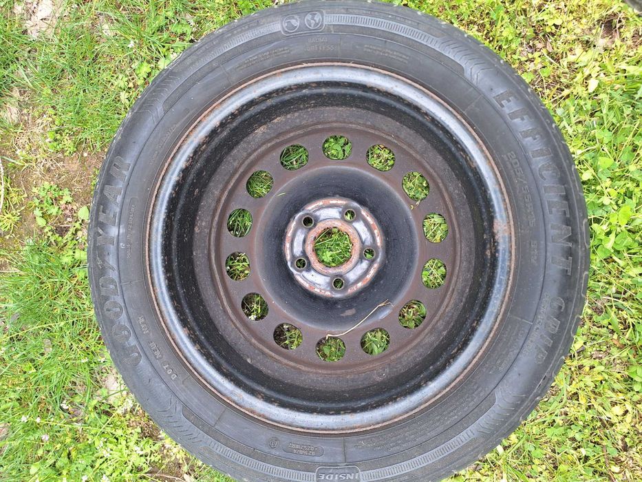 Железни джанти 16 цола ЕТ50 6 1/2 J16 142  с гуми Goodyear