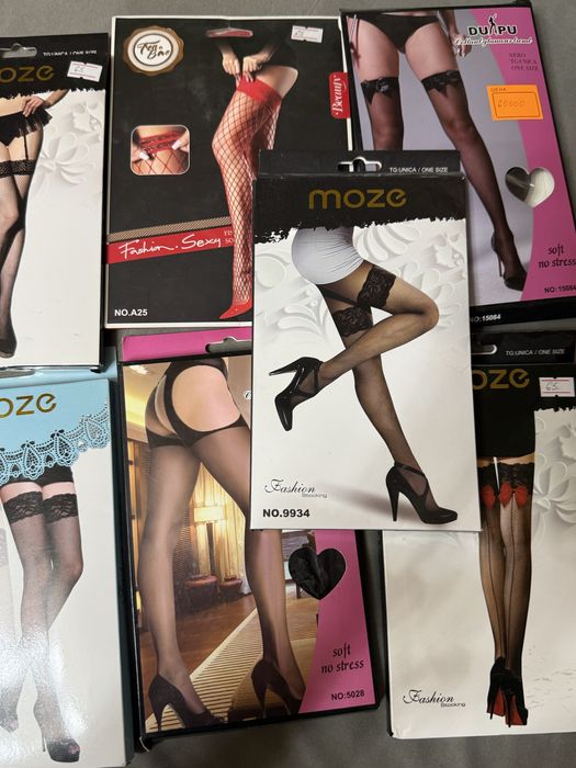 Чулки: клетчатые, колготки, разных цветов!