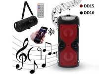 Boxa Activa Portabila Bluetooth Karaoke Microfon LED Lumini USB Audio