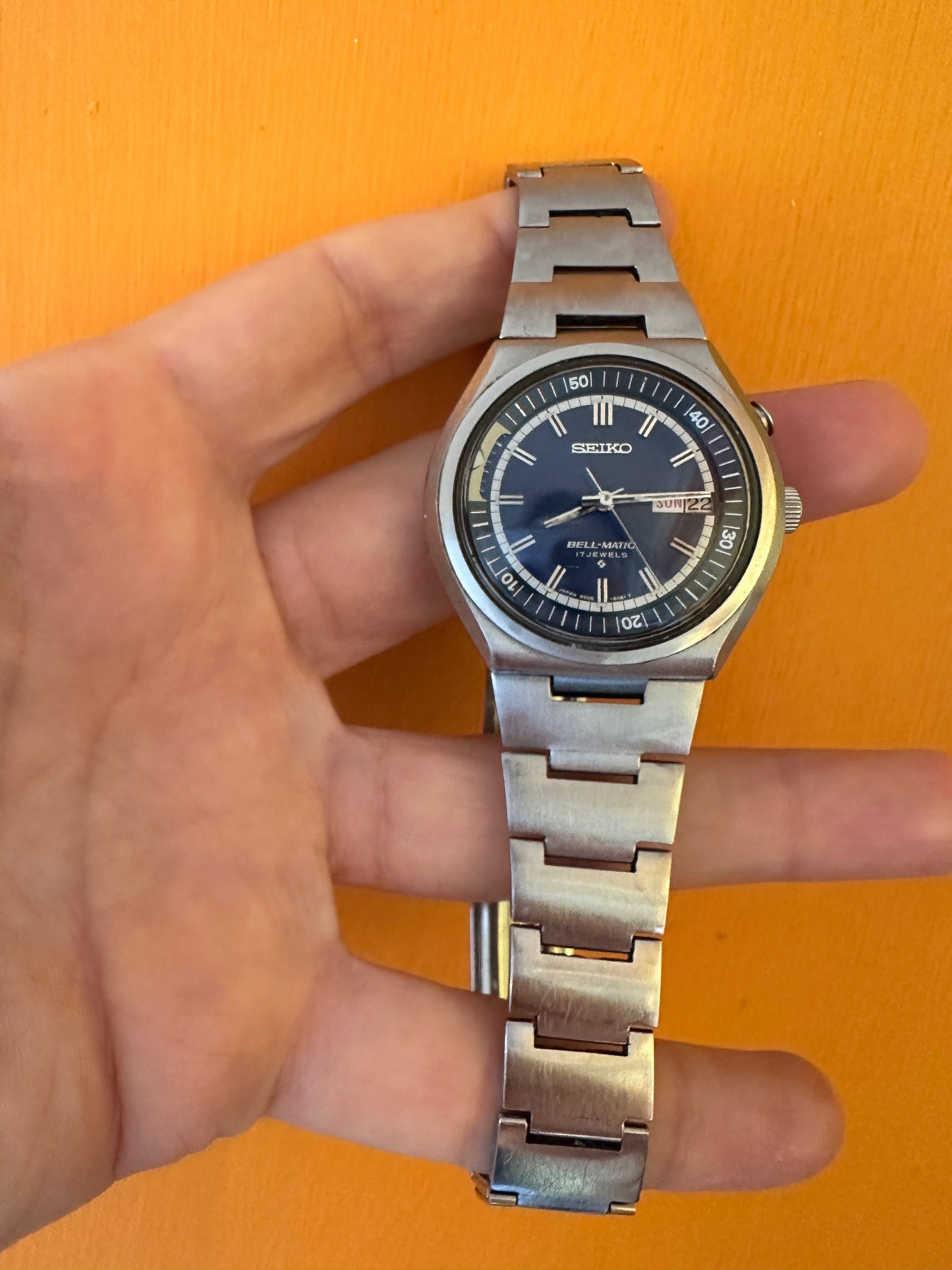 Seiko Bellmatic- Blue eyes 70s