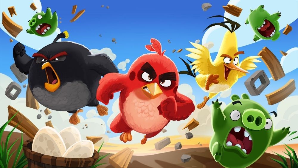 Детска шапка Angry Birds