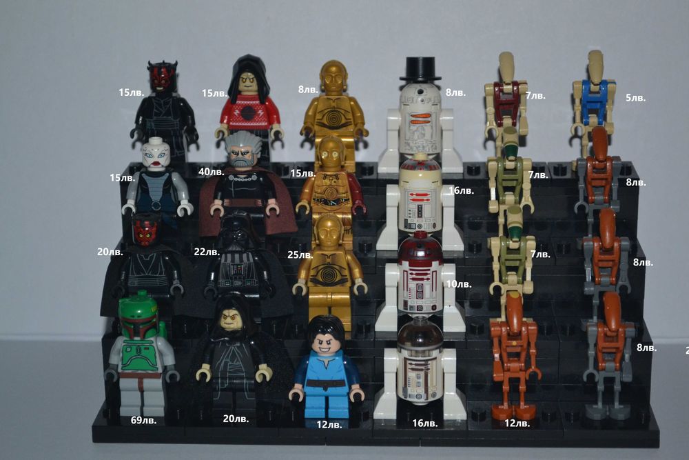 LEGO Star Wars минифигурки (3) Обновено