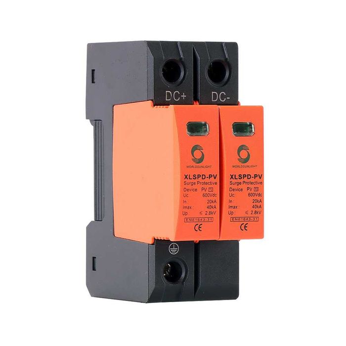 DC защита от мълния арестор за соларна система Катоден Мълниезащита