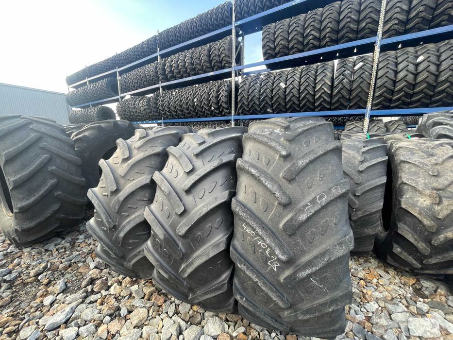 Anvelope radiale 480/70r28 cauciucuri second hand cu GARANTIE