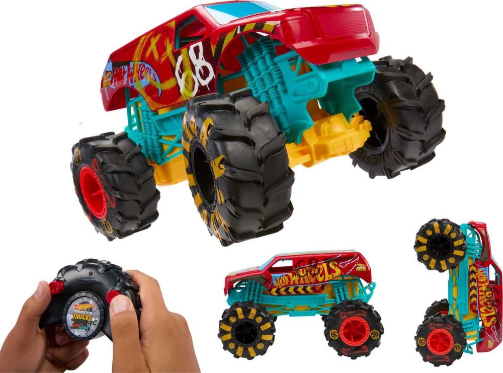 Hot Wheels RC Monster Trucks HW Demo Derby