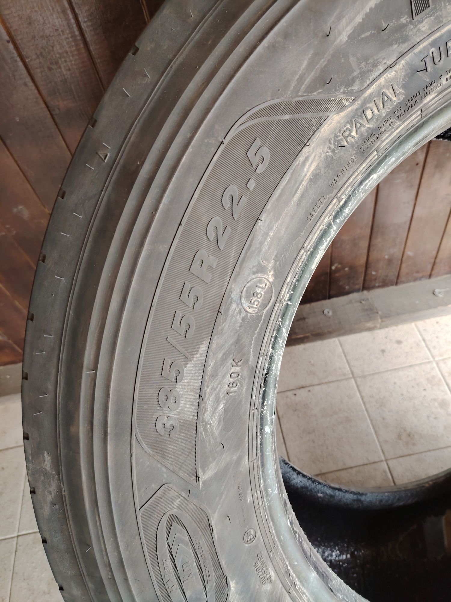 385/55 R22,5 Goodyear kmaxS Dot 2022 profil 10mm