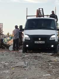 Вывоз мусора на Газель китаец 5 тонник