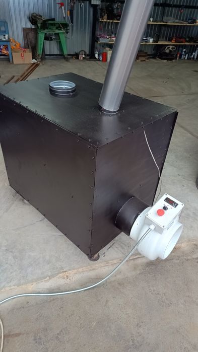 Cazan (sobă) pentru încălzit hale, ateliere, solarii diferite spații