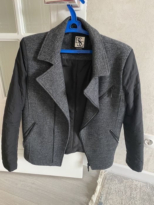 Осенне-весеннии комбинированный пальто