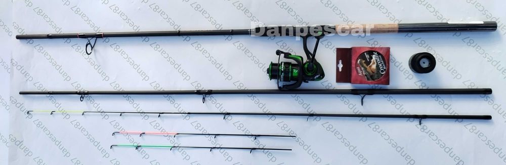 SET FEEDER Lanseta SEEKER 3,60m 180gr +Mulineta SPARKLER 4000+150m fir