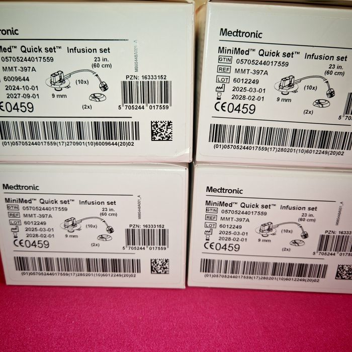 Kit complet Catetere Quick set 6 mm/9 mm + rezervoare