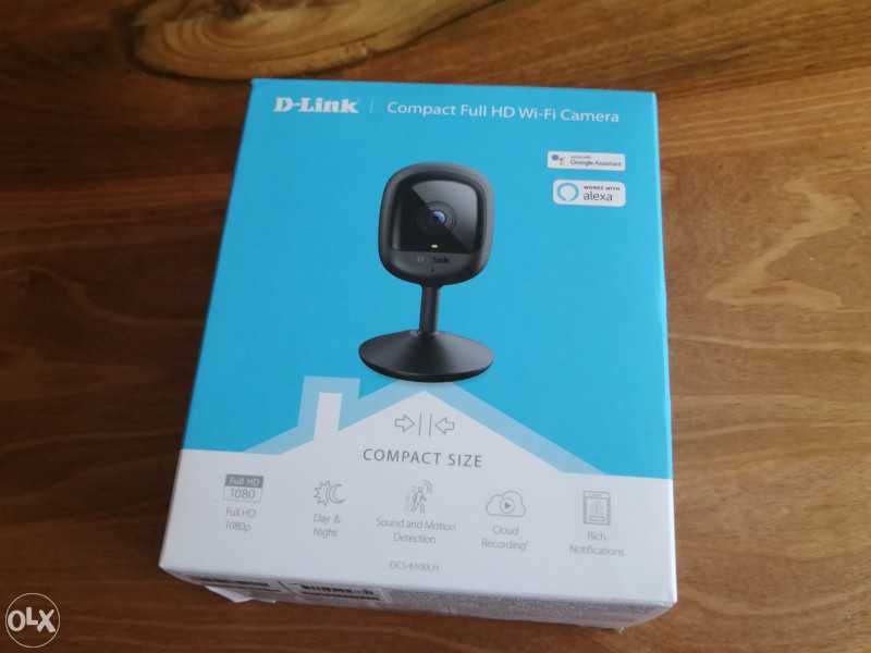 Camera IP Wireless D-LINK DCS-6100LH senzor miscare alarma Android Nou