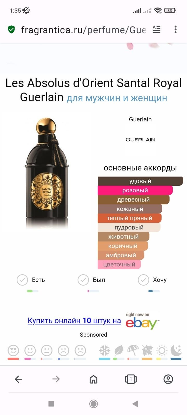 Люксовый парфюм оригинал