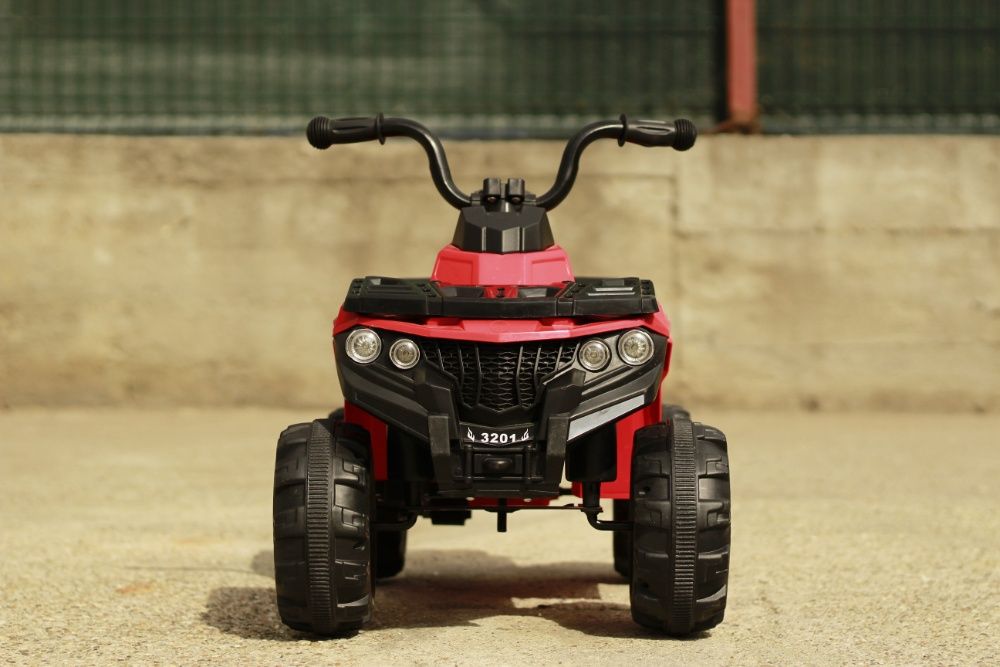 ATV electric pentru copii Panda BB3201 25W baterie 6V 4.5Ah #RED