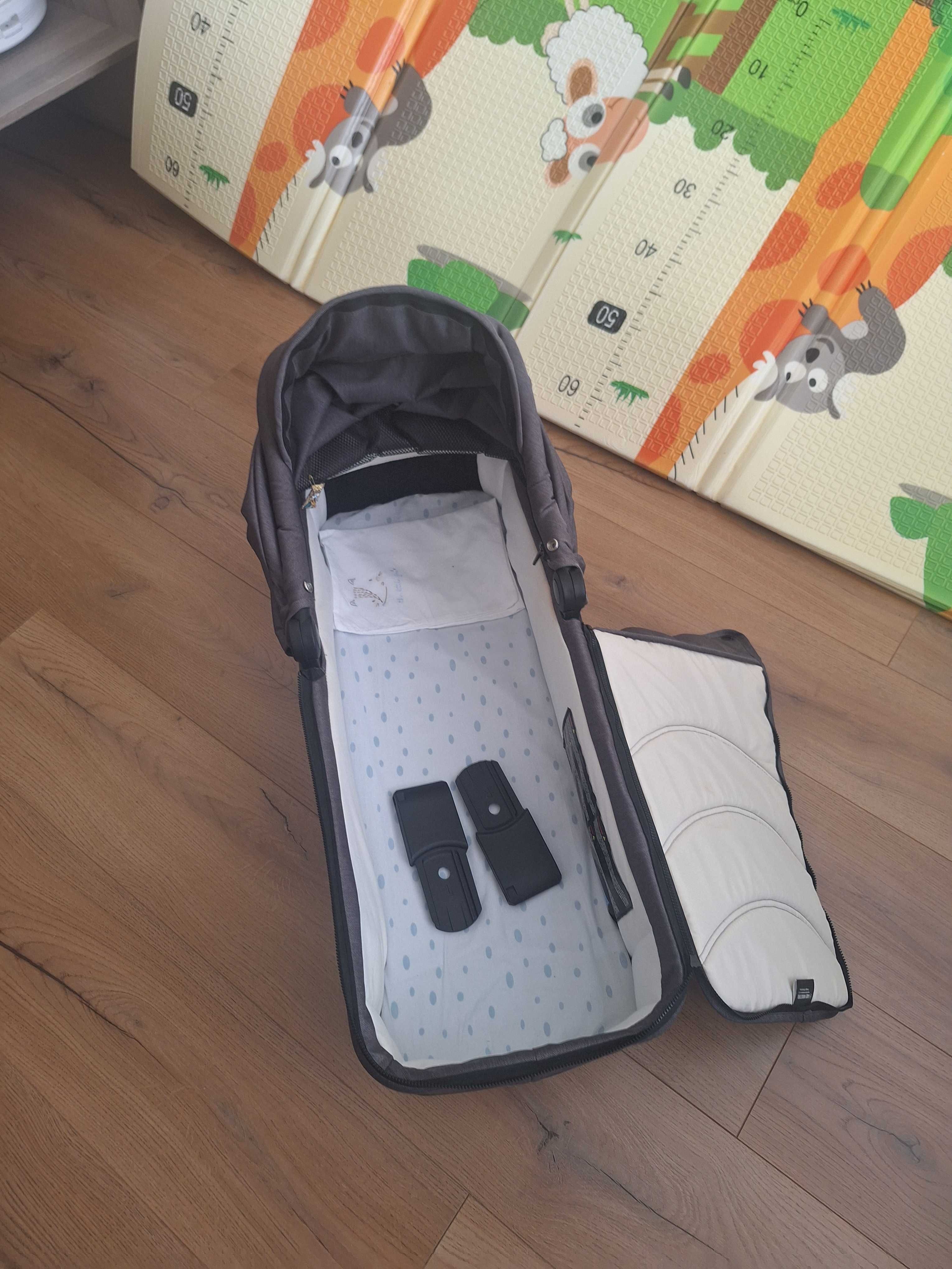Кош за новородено за близнаци Baby monster easy twin 4