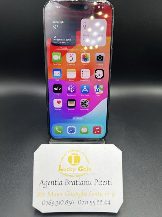 Iphone 15Pro Max 256GB 89% Baterie Liber de retea cod produs 22436