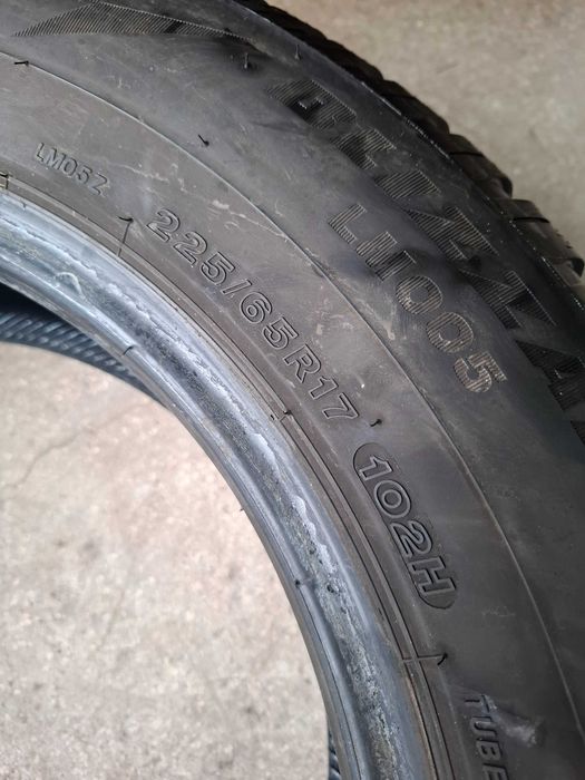 4 Зимни гуми Bridgestone 225/65/17 ДОТ21 (безплатно поставяне)