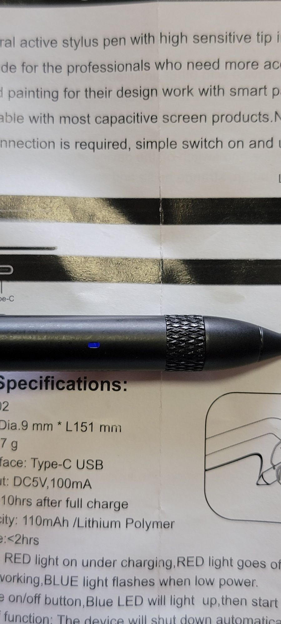 Active stylus pen / Активна писалка