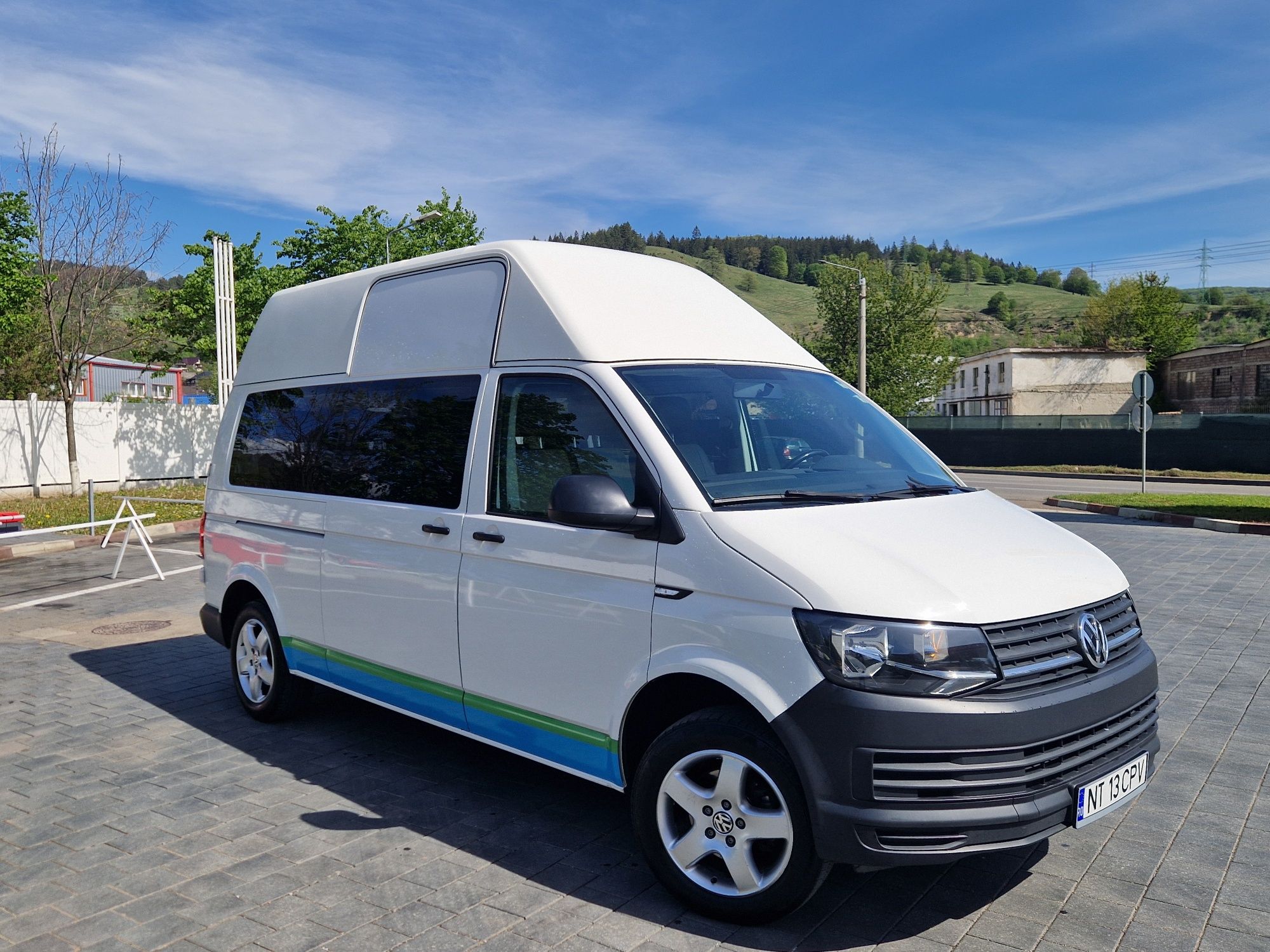 Volkswagen VW T5-T6 2.0tdi €6 2016 maxi 8+1 locuri si marfa AC