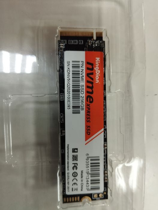 SSD NVME 256GB Продам