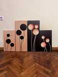 Tablou abstract canvas 4 bucati