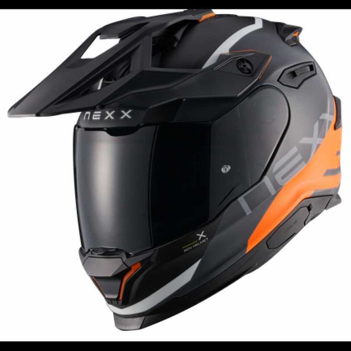 Адвенчър каска NEXX Y.Travl Quest ORANGE MATT Размери M,L,XL,2XL