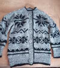 Cardigan/pulover din lână groasă