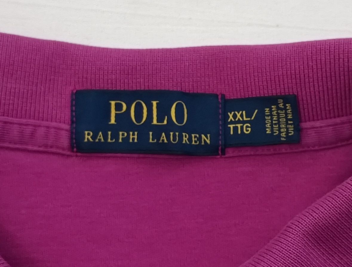 POLO Ralph Lauren оригинална тениска 2XL памучна поло фланелка