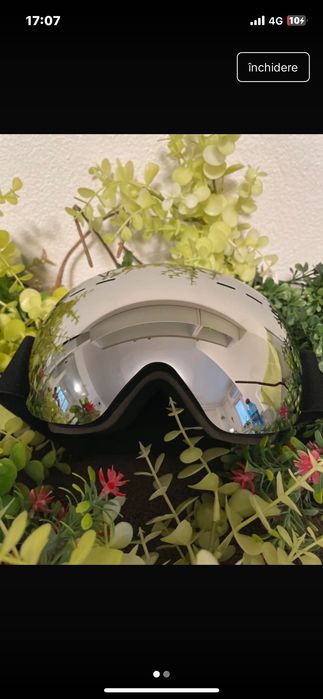 Ochelari Ski/Snowboard cu Lentilă Oglindă • Anti-ceață • Confort Maxi