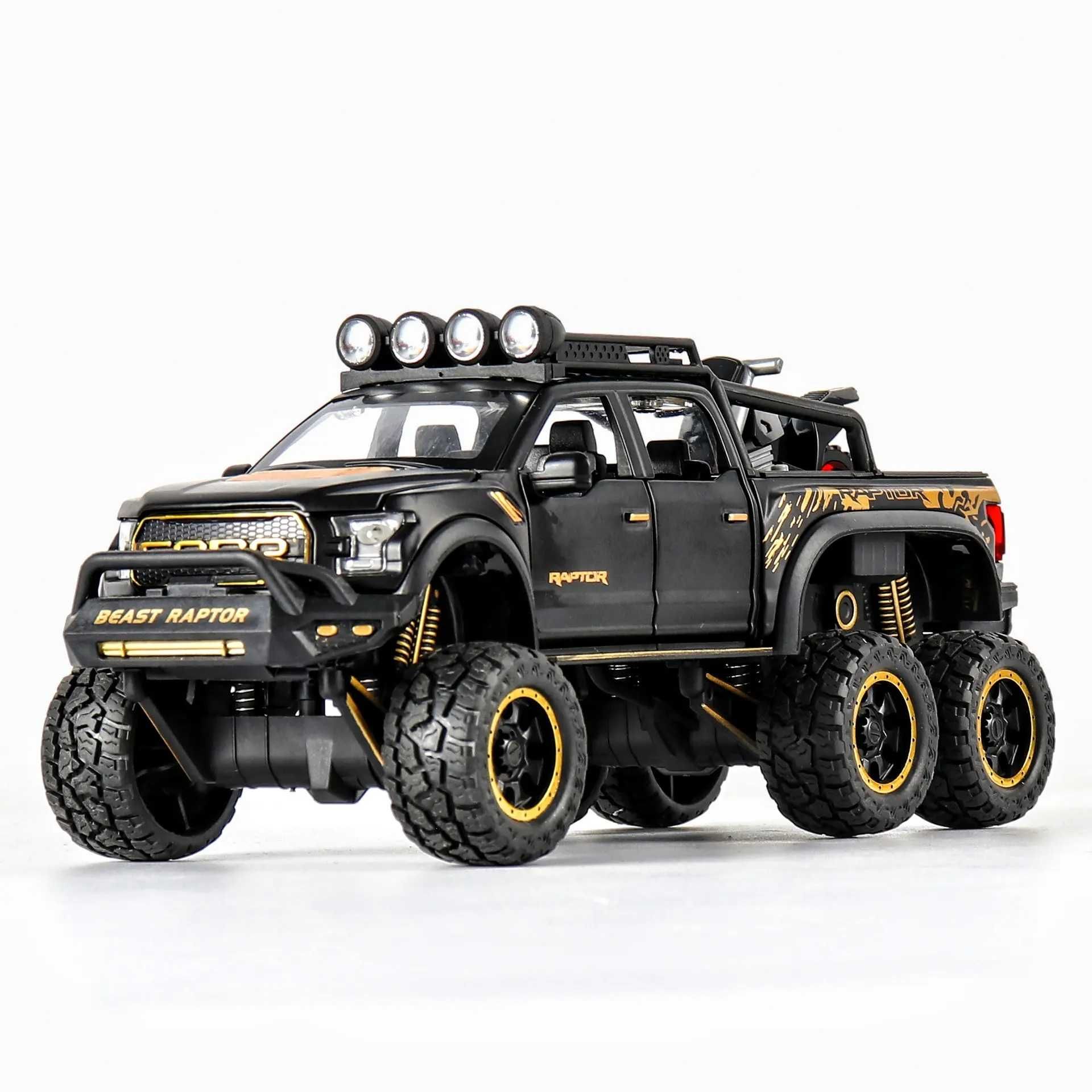 Метална кола макет 1:24 на Ford Raptor играчка подарък за момче