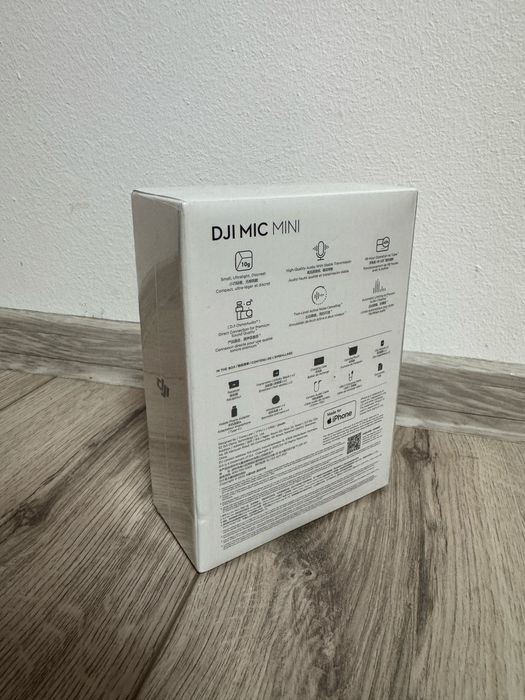 Kit DJI MIC Mini, 2x microfon, 1x receptor, 1x statie incarcare NOU