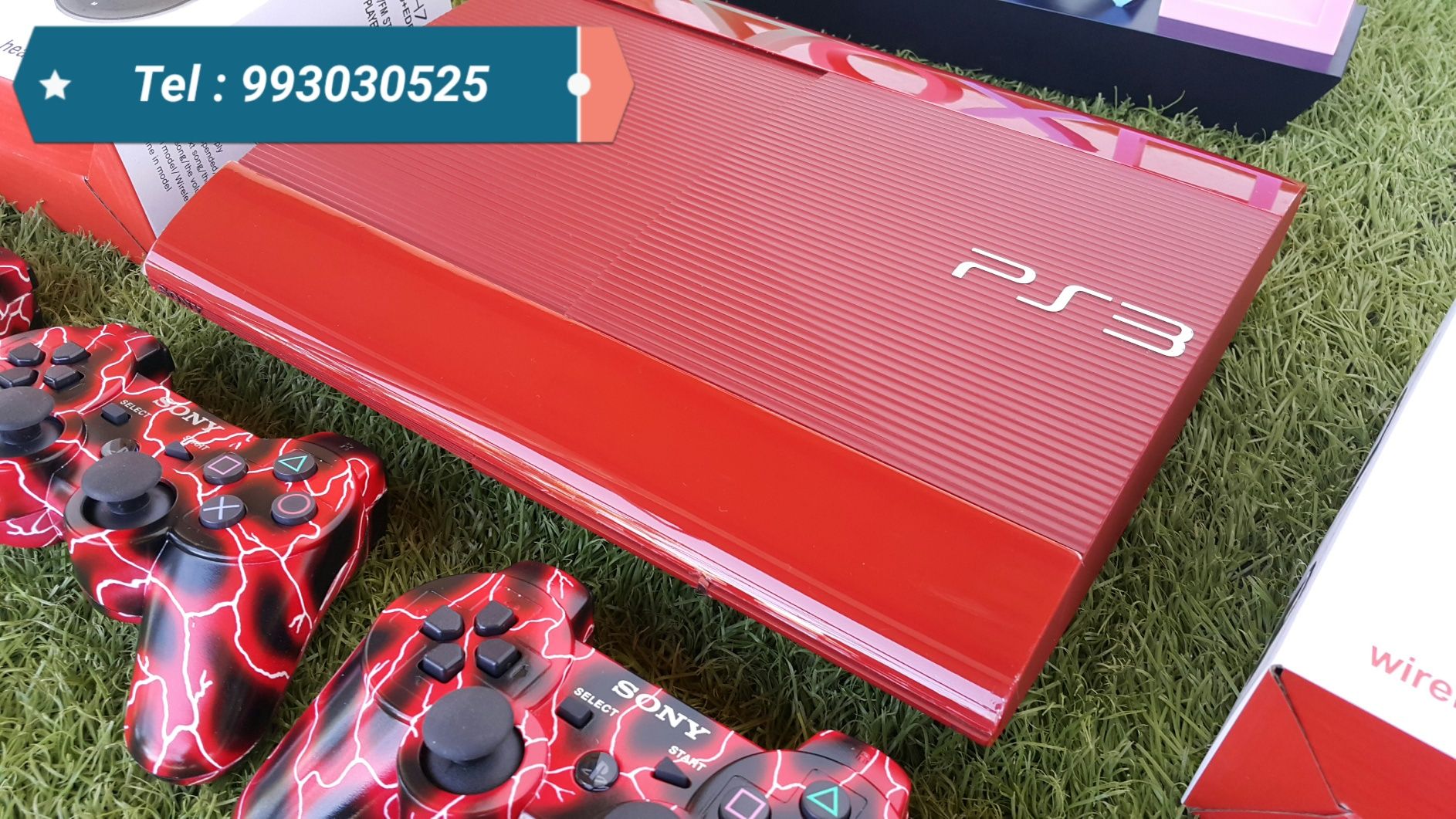 Playstation 3 HD. Super SLIM. Exclusive Version + Games.