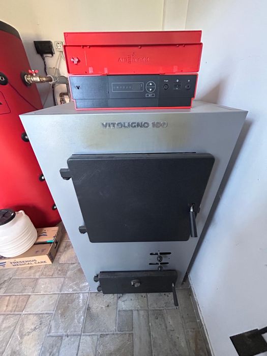 centrala pe lemne viesmann