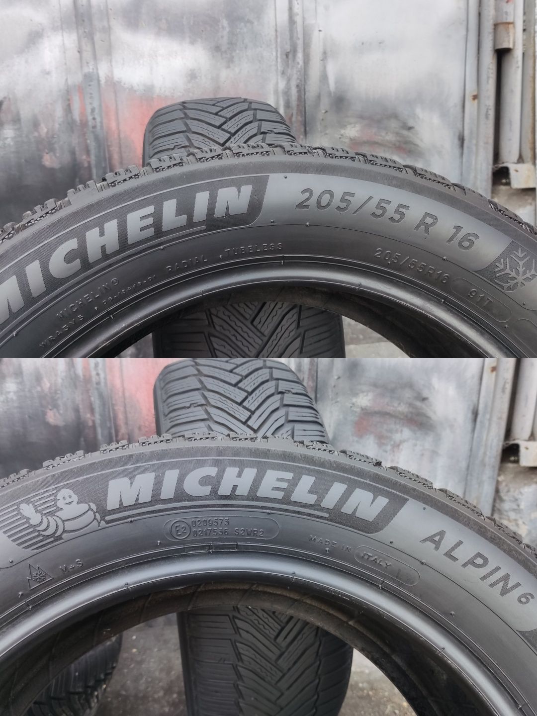 4бр. зимни гуми 205/55/16 Michelin Alpin 6
dot4022
6.98mm
Добри състоя