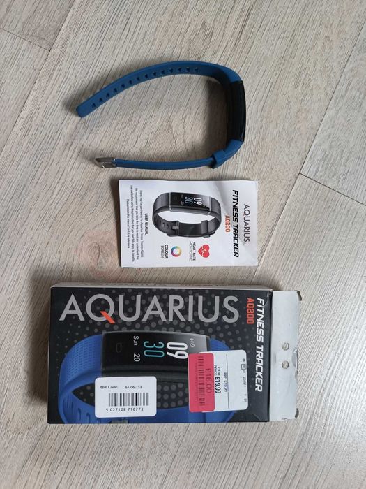 Ceas Fitness Aquarius AQ 200 Fitness Tracker Blue Smart Watch Heart R
