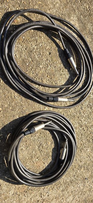 Cabluri microfon, chitara sau diferite intrumente muzicale