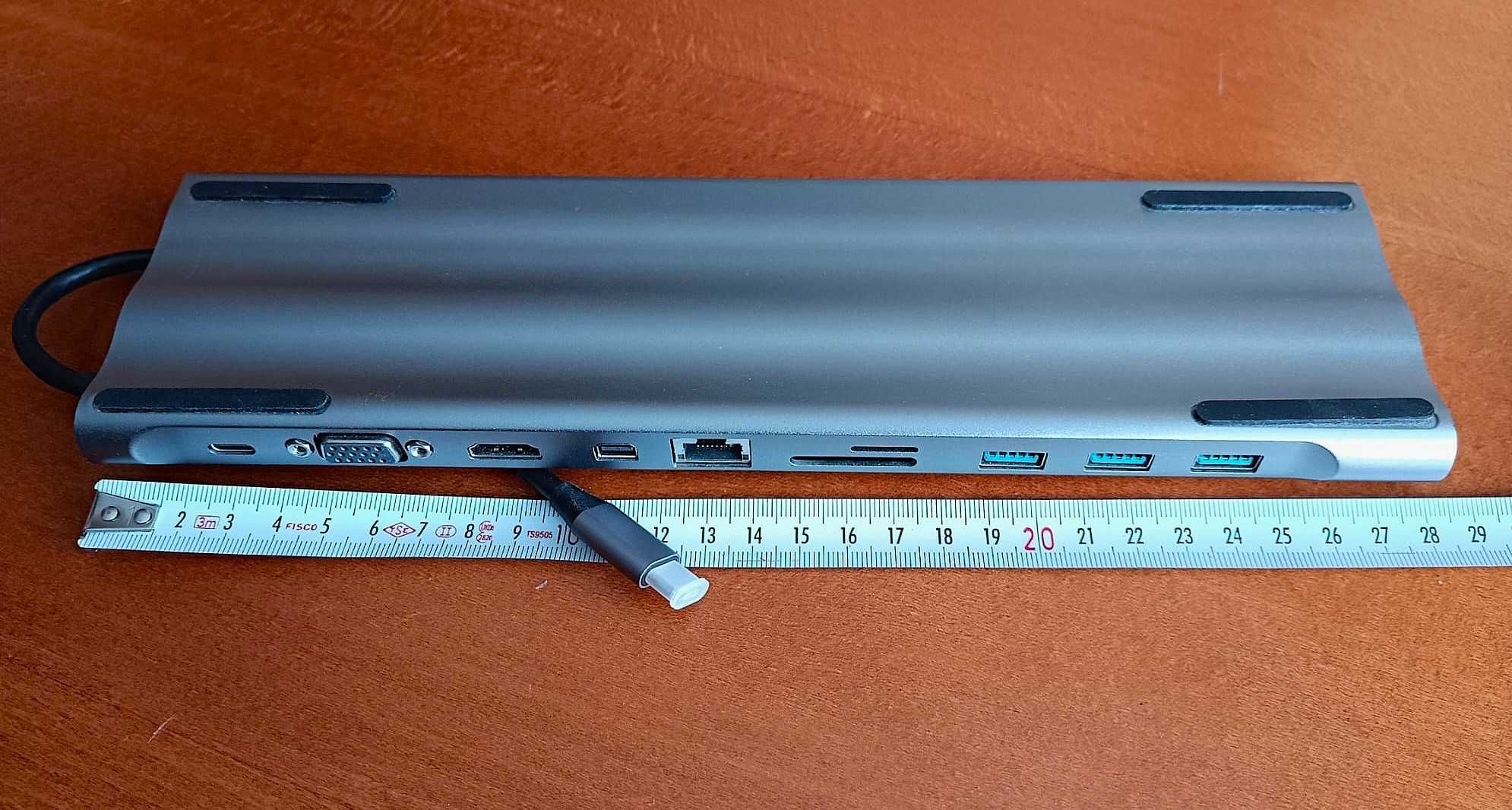 USB Type C Hub 10 in 1 USB C Laptop Docking Station