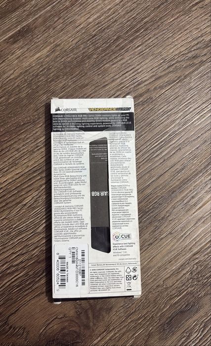 Placa ram corsair 16GB 3000 MHz