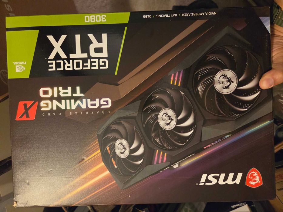 Видеокарта MSI GAMING TRIO 3080
